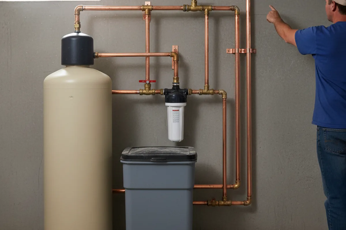 Whole-house water treatment system installed in Dryden